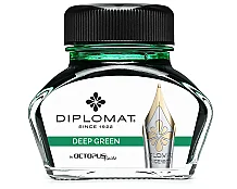 Diplomat 41001013 30ml Koyu Yeşil Mürekkep - 5