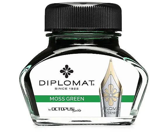 ​​​​​Diplomat 41001047 30ml Yeşil Mürekkep - 5