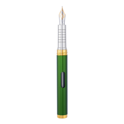 Diplomat D40506013 Nexus Yeşil Altın Dolma Kalem, Fine 14K Altın Uç - 3