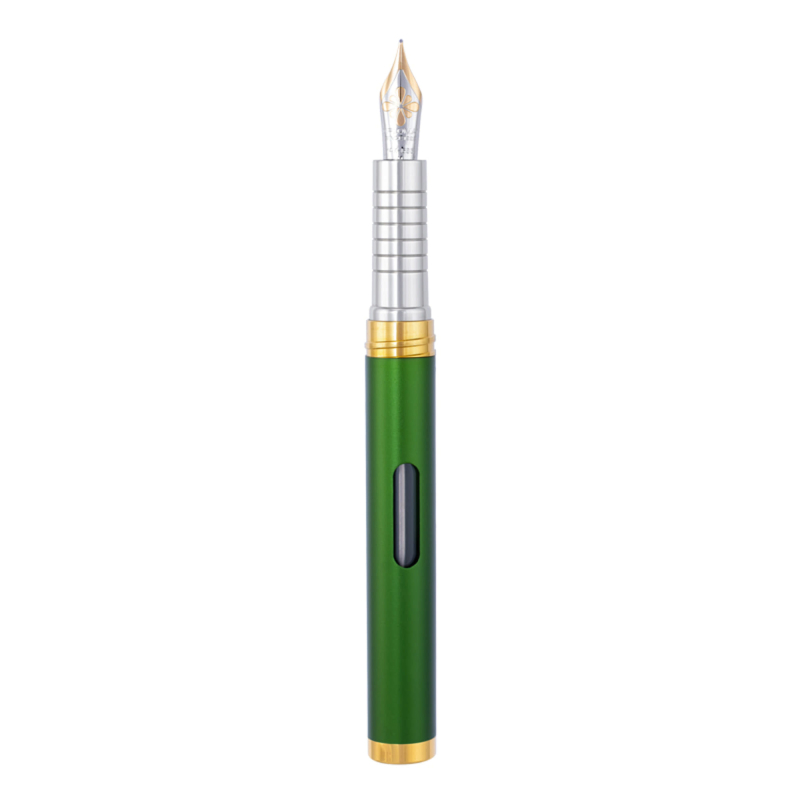Diplomat D40506013 Nexus Yeşil Altın Dolma Kalem, Fine 14K Altın Uç - 3