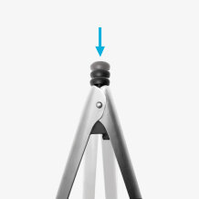 Dreamfarm Clongs 23cm Çelik Maşa, Siyah - 3