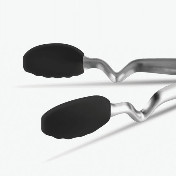 Dreamfarm Clongs 30cm Çelik Maşa, Siyah - 5