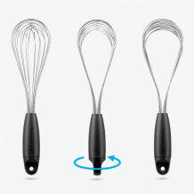 Dreamfarm Flisk Çelik Çırpıcı, Siyah - 3