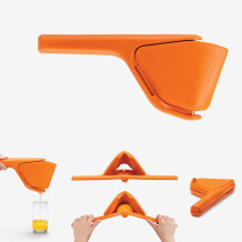 Dreamfarm Fluicer Turuncu Katlanabilir Pratik Narenciye Sıkacağı 28cm - 1