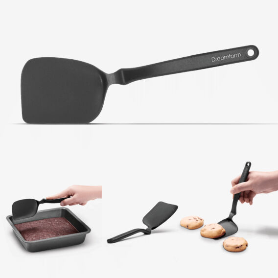 Dreamfarm Mini Chopula Spatula, Siyah - 1
