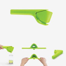 Dreamfarm Fluicer Yeşil Katlanabilir Pratik Narenciye Sıkacağı 23cm - 1