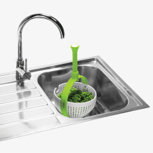 Dreamfarm Spina Kurutucuya Dönüşebilen Kevgir, Yeşil - 5