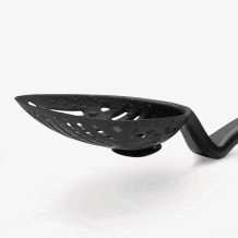 Dreamfarm Big Lestrain Süzgeç, Siyah - 4