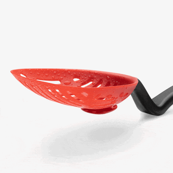 Dreamfarm Big Lestrain Süzgeç, Kırmızı - 4