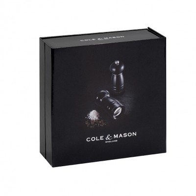 Cole & Mason H477581 Windsor Black 120mm Tuz&Biber Değirmeni Seti - 4