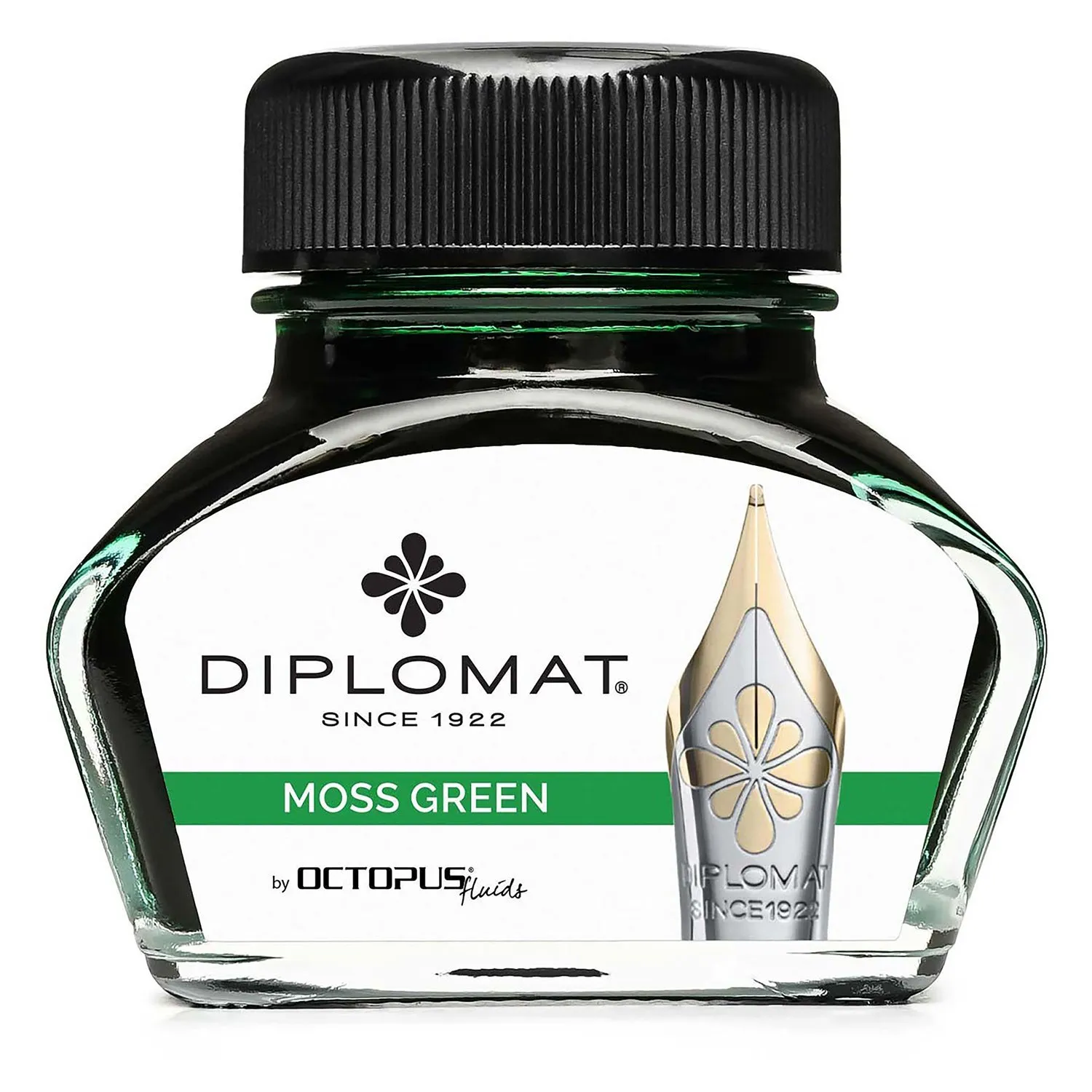 ​​​​​Diplomat D41001047 30ml Yeşil Mürekkep - 1