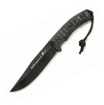 Muela PREDATOR-14N Predator Serisi Siyah Micarta Bıçak - 1