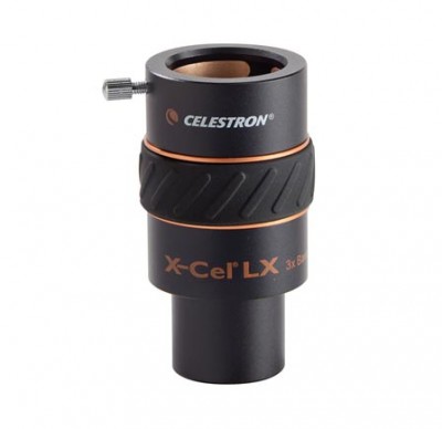 Celestron 93428 3X XCEL LX Barlow Lens - 1