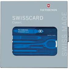 Victorinox 0.7122.T2 SwissCard Classic Sapphire - Thumbnail