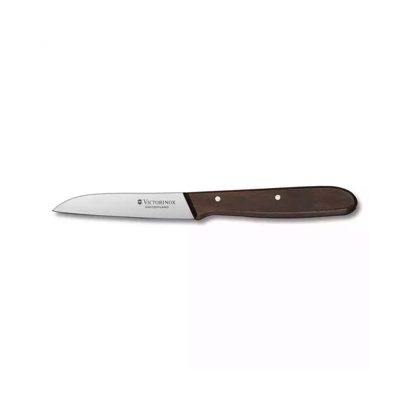 Victorinox 5.0400 8cm Gül Ağacı Düz Soyma Bıçağı - 1