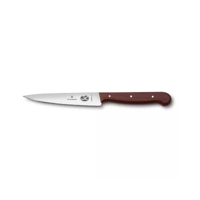 Victorinox 5.2030.12 12cm Gül Ağacı Tırtıklı Dilimleme Bıçağı - 1