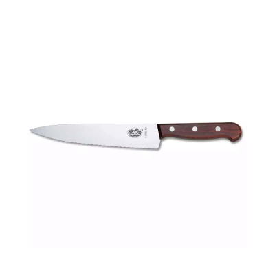 Victorinox 5.2030.19 19cm Gül Ağacı Tırtıklı Dilimleme Bıçağı - 1