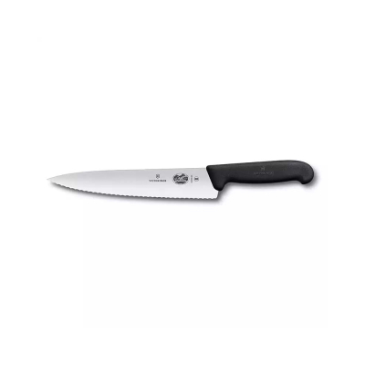 Victorinox 5.2033.22 22cm Siyah Tırtıklı Dilimleme Bıçağı - 1