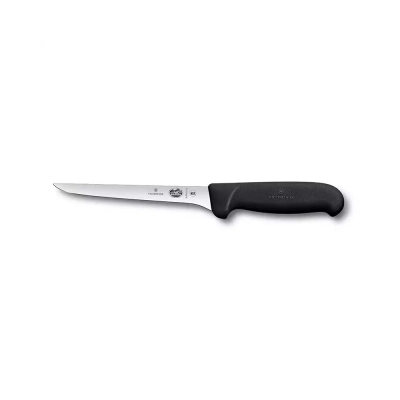 Victorinox 5.6403.12 12cm Siyah Kavisli Dar Ağız Sıyırma Bıçağı - 1