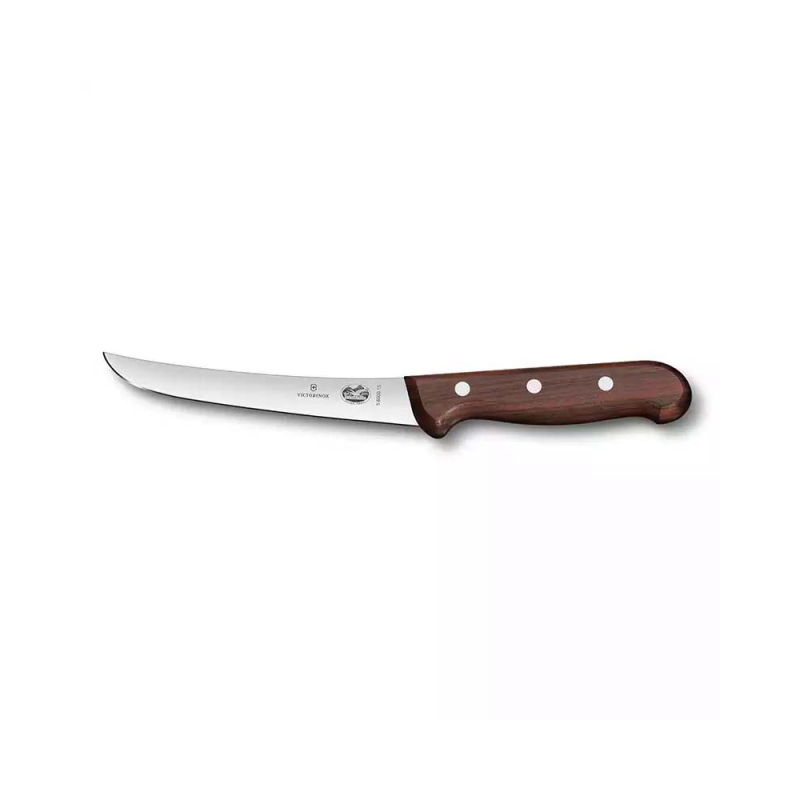 Victorinox 5.6500.15 15cm Gül Ağacı Kavisli Geniş Ağız Sıyırma Bıçağı - 1