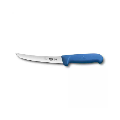 Victorinox 5.6502.15 15cm Mavi Kavisli Geniş Ağız Sıyırma Bıçağı - 1