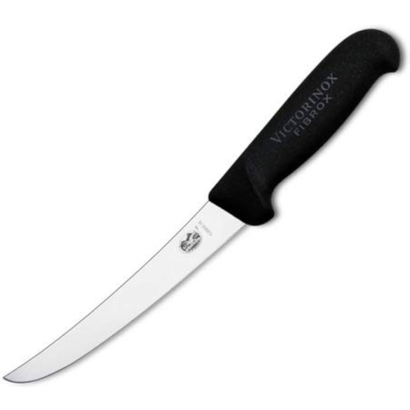 Victorinox 5.6503.15 15cm Siyah Kavisli Geniş Ağız Sıyırma Bıçağı - 1