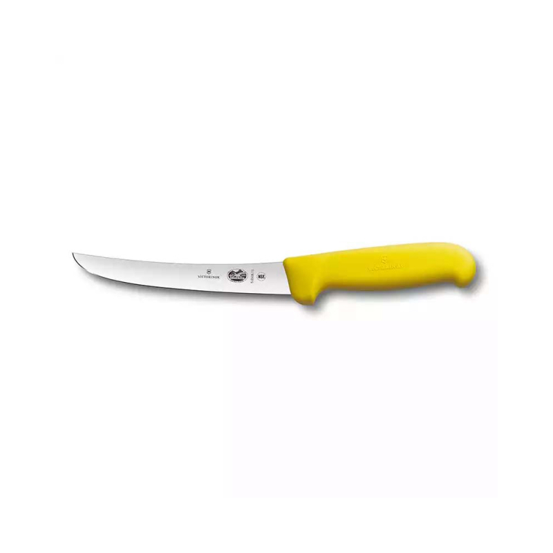 Victorinox 5.6508.15 15cm Sarı Kavisli Geniş Ağız Sıyırma Bıçağı - 1