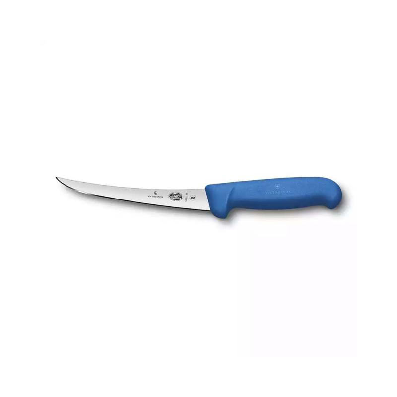 Victorinox 5.6602.15 15cm Mavi Kavisli Dar Ağız Sıyırma Bıçağı - 1