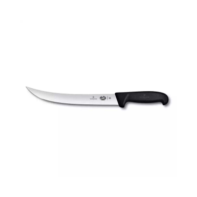 Victorinox 5.7203.20 20cm Siyah Kavisli Dar Ağız Kasap Bıçağı - 1