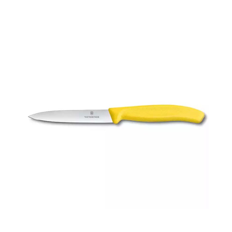 Victorinox 6.7706.L118 10cm Sarı Düz Soyma Bıçağı - 1