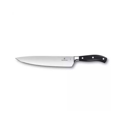 Victorinox 7.7403.25G 25cm Siyah Dövme Çelik Doğrama Bıçağı, Hediye Kutulu - 1