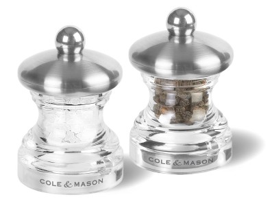 Cole & Mason H302418 Button 65mm Tuz&Biber Değirmeni Seti - 1