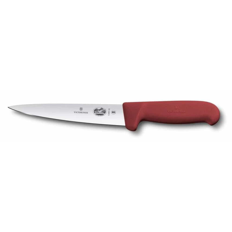 ​Victorinox 5.5601.16 16cm Kırmızı Sivri Uçlu Sıyırma Bıçağı - 1
