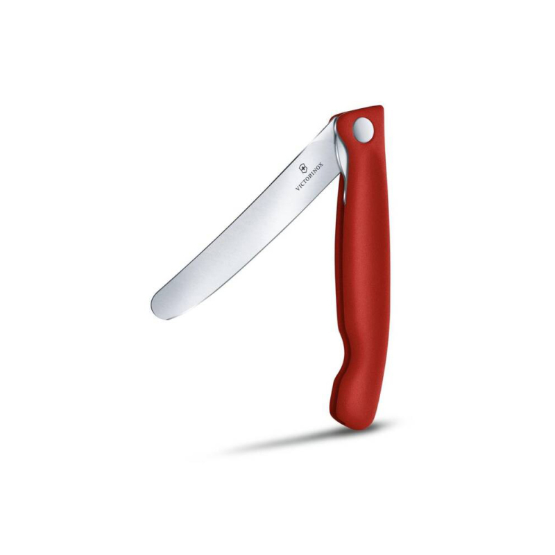 ​​​​​​​​​​​​​​​​​​​​​​​​​​​​​​​​​Victorinox 6.7801.FB 11cm Kırmızı Düz Katlanabilir Domates Bıçağı - 2