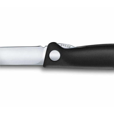 ​​​​​​​​​​​​​​​​​​​​​​​​​​​​​​​​​​Victorinox 6.7803.FB 11cm Siyah Düz Katlanabilir Domates Bıçağı - 3