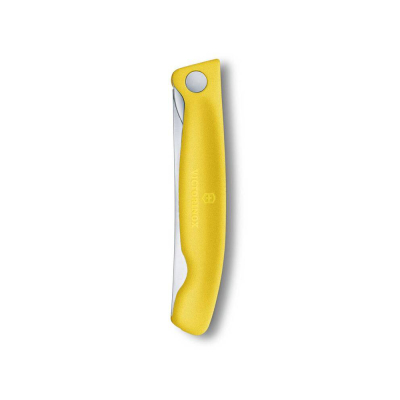 ​​​​​​​​​​​​​​​​​​​​​​​​​​​​​​​​Victorinox 6.7836.F8B 11cm Sarı Tırtıklı Katlanabilir Domates Bıçağı - 3
