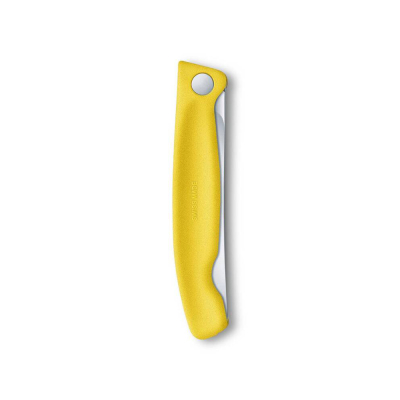 ​​​​​​​​​​​​​​​​​​​​​​​​​​​​​​​​Victorinox 6.7836.F8B 11cm Sarı Tırtıklı Katlanabilir Domates Bıçağı - 4