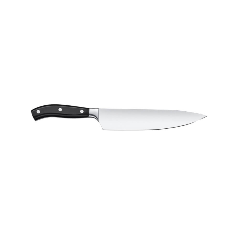 Victorinox 7.7403.22G 22cm Siyah Dövme Çelik Doğrama Bıçağı, Hediye Kutulu - 2
