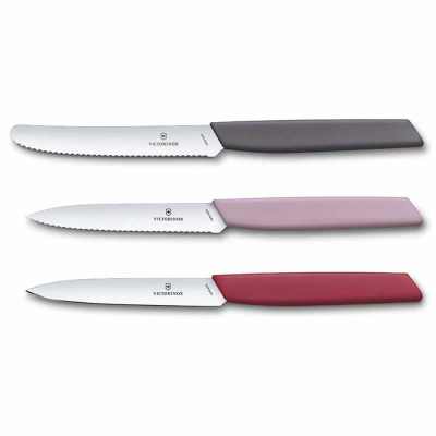 Victorinox 6.9096.3L2 Swiss Modern Renkli 3lü Bıçak Seti 2022 Limitli Üretim - 3