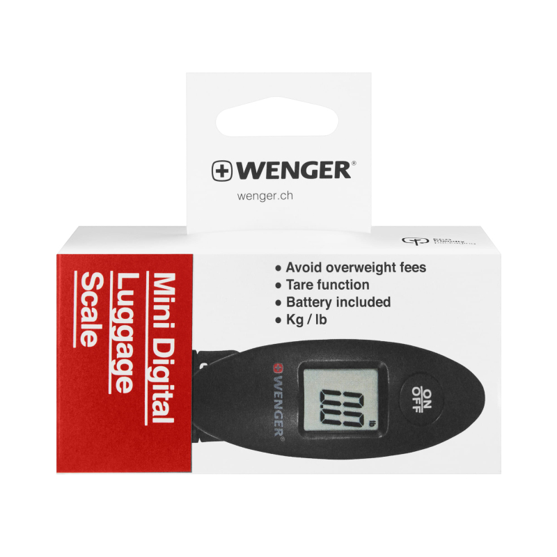 Wenger Mini Dijital Bavul Tartısı, Siyah - 4