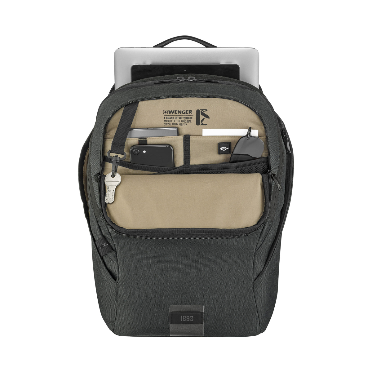 Wenger MX Commute - Sacoche pour ordinateur portable 16 - Gris bruyère Pas Cher | Bureau Vallée Wenger MX Commute - Sacoche pour ordinateur portable 16 - Gris bruyère Pas Cher | Bureau Vallée