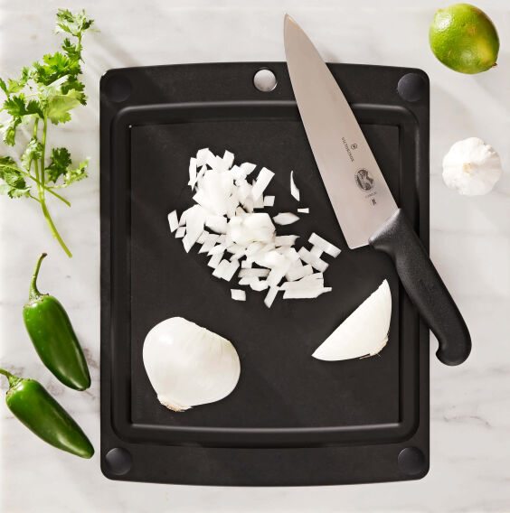 Epicurean AllinOne Serisi Siyah Kesme Tahtası 37x29cm - 2