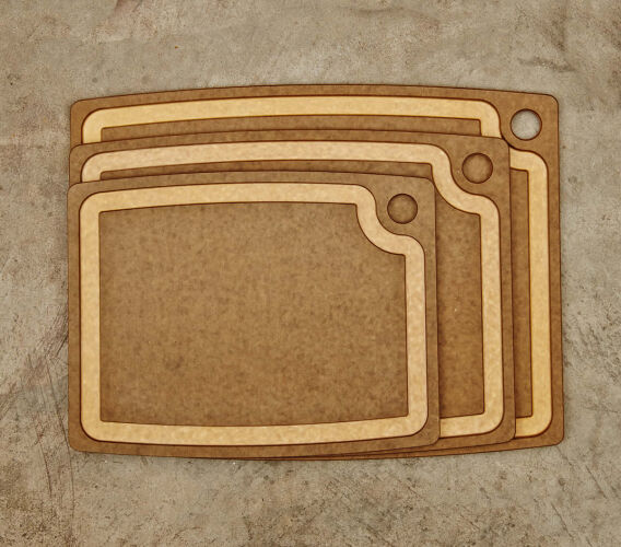 Epicurean Gurme Serisi Kahverengi Kesme Tahtası 50x38cm - 4