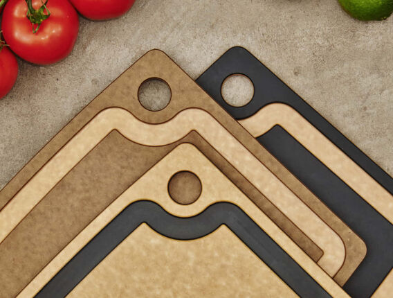Epicurean Gurme Serisi Siyah Kesme Tahtası 50x38cm - 5