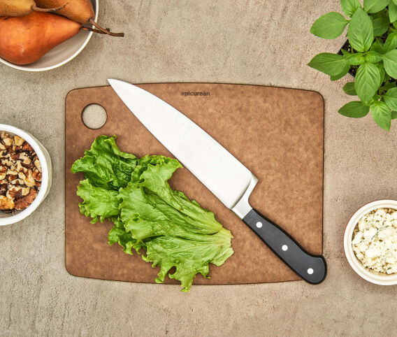 Epicurean Mutfak Serisi Kahverengi Kesme Tahtası 29x23cm - 2
