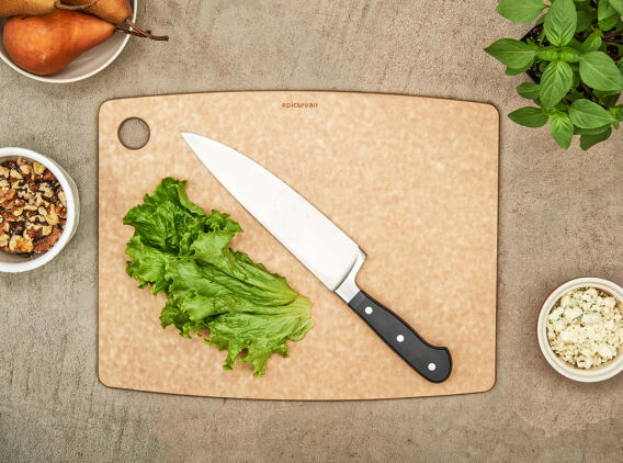 Epicurean Mutfak Serisi Natürel Kesme Tahtası 37x29cm - 3