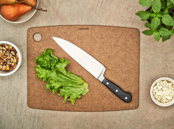 Epicurean Mutfak Serisi Kahverengi Kesme Tahtası 37x29cm - 2
