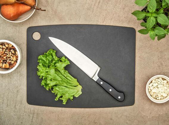 Epicurean Mutfak Serisi Siyah Kesme Tahtası 37x29cm - 3