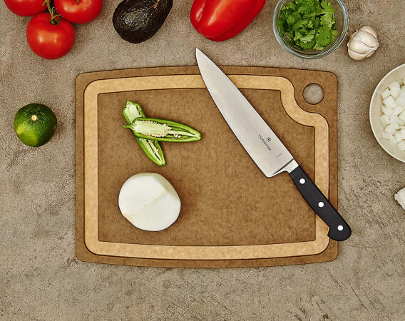 Epicurean Gurme Serisi Kahverengi Kesme Tahtası 37x29cm - 3