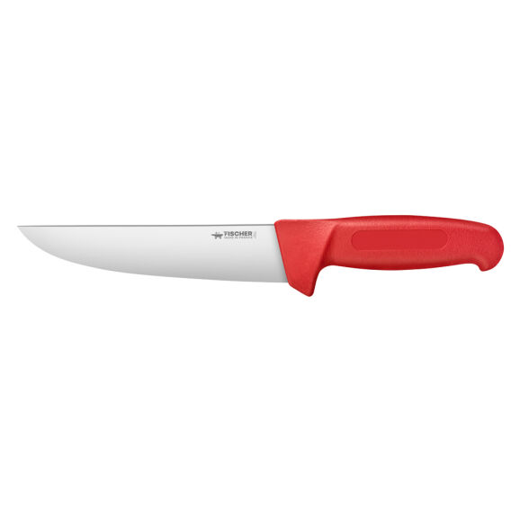Fischer 3010 17cm Kasap Bıçağı, Kırmızı - 1
